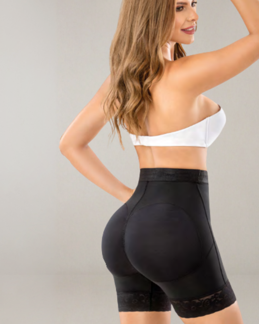 High Waist Powernet Shaper Shorts