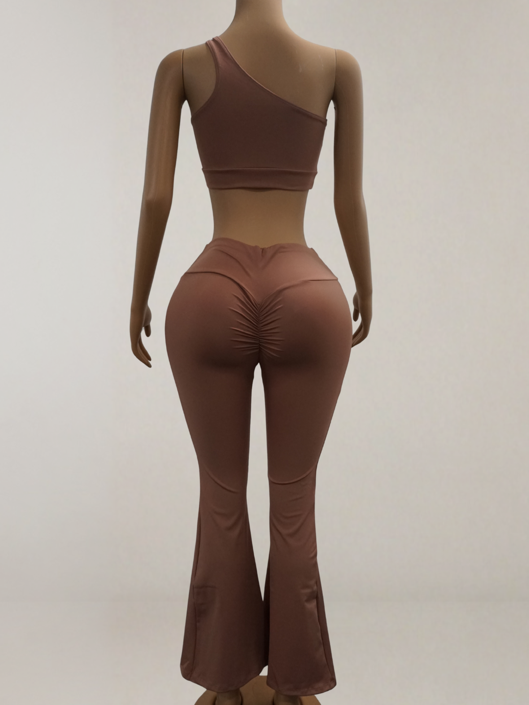 Cutout Bell Pants Active Set